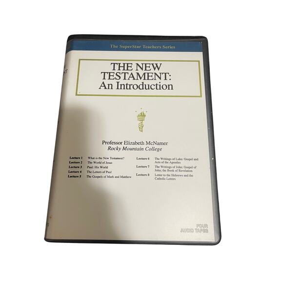 The Teaching Company Elizabeth McNamer The New Testiment Introduction Tape Set - Picture 1 of 5